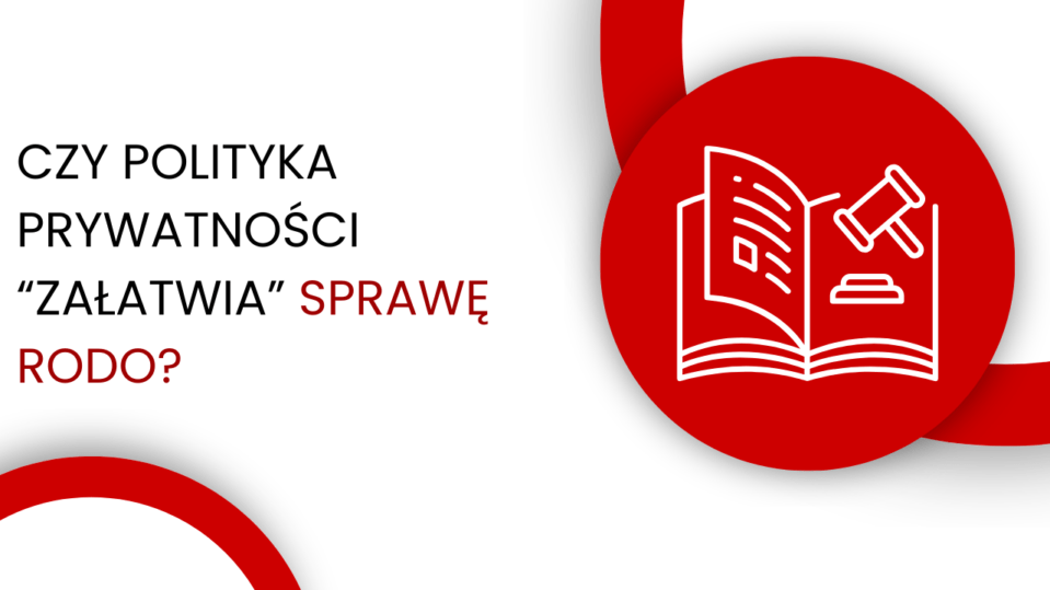 Czym się różni polityka prywatności od RODO i regulaminu strony?