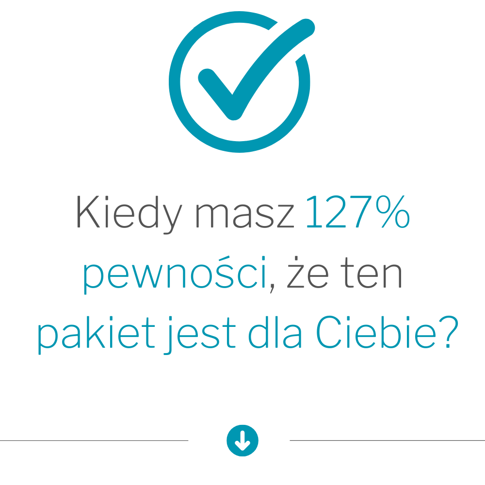 Zobacz czy ten pakiet jest właśnie dla Ciebie!
