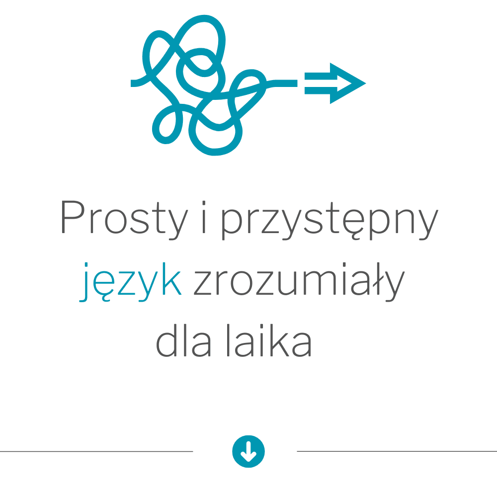 ikona prosty język bez prawniczego bełkotu