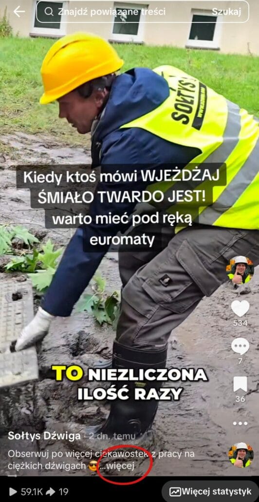 Rozwinięcie posta w czytaj więcej to mocny znak dla algorytmu. 