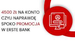 4500 zł na konto. Spoko promocja od Erste Banku dla małych firm